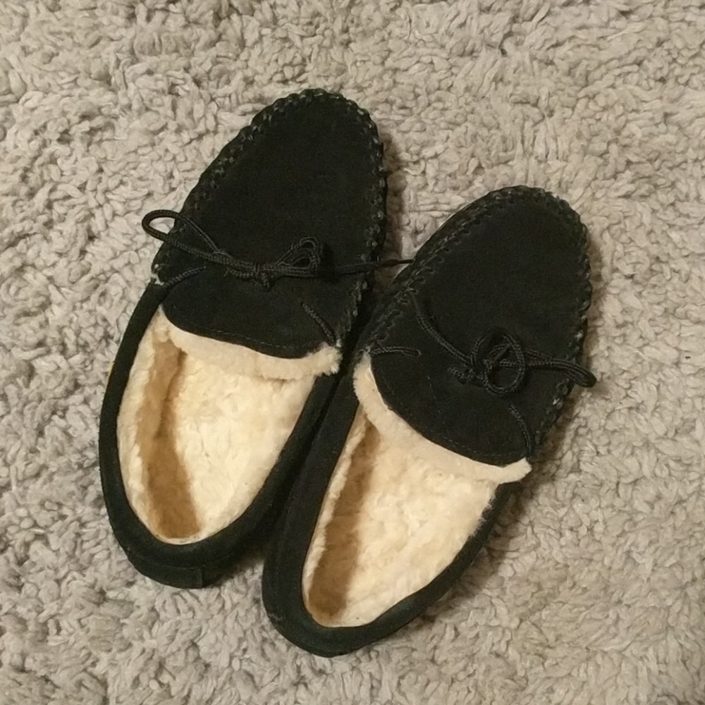 Men's Black Slippers